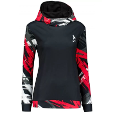 Prémium funkcionális női pulóver ALTISPORT VOJ/ALW039MI01 FEKETE/PIROS méret: XXXL női pulóver, kardigán