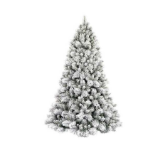  Prémium Karácsonyi havas Normand műfenyő hosszútűlevelű talpal 150 cm műfenyő