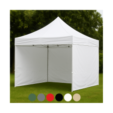 PRÉMIUM MINŐSÉGŰ 3x3M ALUMÍNIUM VÁZ SZERKEZETŰ  PROFI PAVILON SÁTOR kerti bútor