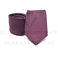  Prémium nyakkendő -  Bordó aprómintás