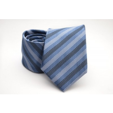  Prémium nyakkendő - Kék csíkos