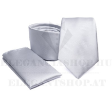  Prémium nyakkendő szett - Ezüst