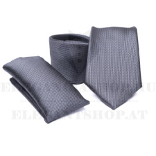  Prémium nyakkendő szett - Grafit aprómintás nyakkendő
