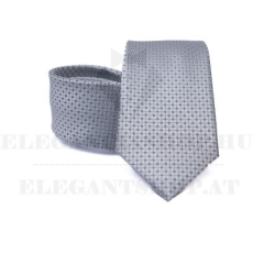  Prémium nyakkendő -  Világosszürke aprómintás