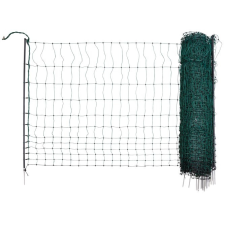  Premium PoultryNet baromfiháló, elektromos, dupla leszúrós, 50 m, 122 cm, zöld haszonállat felszerelés