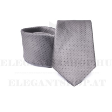  Prémium selyem nyakkendő - Szürke aprómintás