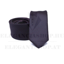  Prémium slim nyakkendő - Kék aprómintás nyakkendő