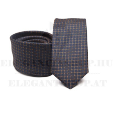  Prémium slim nyakkendő - Kék kockás nyakkendő