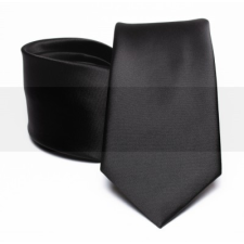  Prémium szatén nyakkendő - Fekete nyakkendő