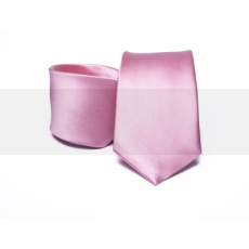  Prémium szatén selyem nyakkendő - Rózsaszín