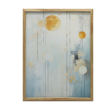 PREMIUM VÁSZON KÉP ARANY MINIMALIZMUS KERET NÉLKÜL 70x100 CM grafika, keretezett kép