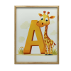 PREMIUM VÁSZONFESTÉS ZSIRÁF KALAND KERET NÉLKÜL 70x100 CM