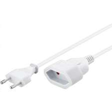 PremiumCord 230V Táp Fehér 3m kpsm3w kábel és adapter