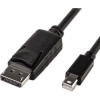 PremiumCord DisplayPort 1.2/1.2a Mini DisplayPort Átalakító Fekete 2m kport7-02 (kport7-02)