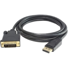 PremiumCord DisplayPort - DVI-D, árnyékolt, 1m kábel és adapter