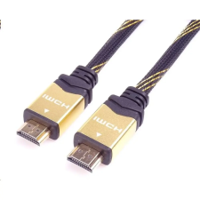 PremiumCord HDMI 2.0 Összekötő Fekete 2m kphdm2q2 kábel és adapter