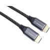 PremiumCord HDMI 2.1 Összekötő Fekete 50cm kphdm21s05