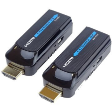 PremiumCord HDMI FULL HD extender, 50 m, egy Cat6 kábelen keresztül kábel és adapter
