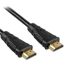 PremiumCord HDMI Összekötő Fekete 50cm kphdme005 audió/videó kellék, kábel és adapter