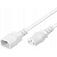 PremiumCord IEC Táp Fehér 3m kps3w (kps3w) kábel és adapter