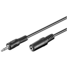 PremiumCord Jack Hosszabbító Fekete 10m kjackmf10 (kjackmf10) kábel és adapter