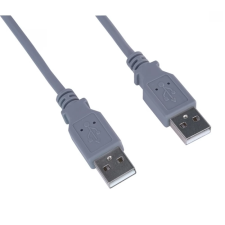 PremiumCord KU2AA1 USB-A apa 2.0 Adat és töltő kábel - Szürke (1m) (KU2AA1) kábel és adapter