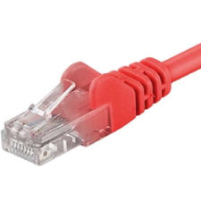 PremiumCord SP6UTP010R hálózati kábel Vörös 1 M Cat6 U/UTP (UTP) kábel és adapter