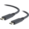 PremiumCord USB 3.2 Type C Összekötő Fekete 50cm ku31ch05bk (ku31ch05bk)