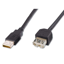 PremiumCord USB Hosszabbító Fekete 20cm kupaa02bk kábel és adapter