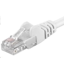 PremiumCord UTP CAT5E Összekötő Fehér 1m sputp01W kábel és adapter