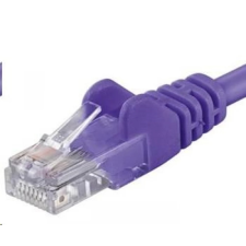 PremiumCord UTP CAT5E Összekötő Lila 10m sputp100V kábel és adapter