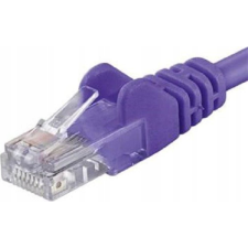 PremiumCord UTP CAT5E Összekötő Lila 1m sputp01V (sputp01V) kábel és adapter