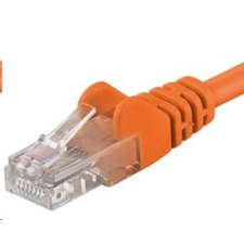 PremiumCord UTP CAT5E Összekötő Narancssárga 1m sputp01E kábel és adapter
