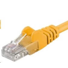 PremiumCord UTP CAT5E Összekötő Sárga 10m sputp100Y kábel és adapter