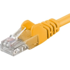 PremiumCord UTP CAT5E Összekötő Sárga 15m sputp15Y (sputp15Y) kábel és adapter