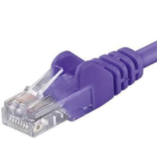 PremiumCord UTP CAT6 Összekötő Lila 3m SP6UTP030V kábel és adapter