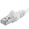 PremiumCord UTP CAT6A Összekötő Fehér 1m sp6asftp010W