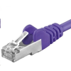 PremiumCord UTP CAT6A Összekötő Lila 7m sp6asftp070V