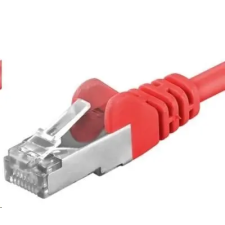 PremiumCord UTP CAT6A Összekötő Piros 1m sp6asftp010R kábel és adapter