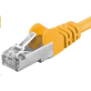PremiumCord UTP CAT6A Összekötő Sárga 7m sp6asftp070Y (sp6asftp070Y)