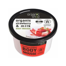 Presto-Pilot Kft. Organic Shop Epres yoghurt test mousse 250 ml testápoló