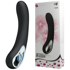 Pretty Love Alston fekete vibrátor, selymes tapintású, rugalmas testű, 12 rezgési funkció vibrátorok