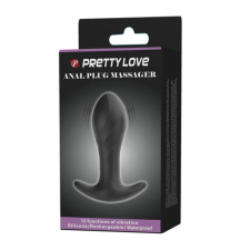 Pretty Love Anal Plug Massager Black anál