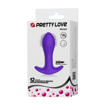 Pretty Love Anal Plug Massager Purple szexjáték