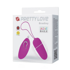Pretty Love Bradley mini vibrátor, kiváló minőségű, egyszerűen kezelhető, vezeték nélküli távirányító vibrátorok