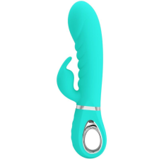 PRETTY LOVE FLIRTATION PRETTY LOVE - PRESCOTT MULTIFUNKCIÓS G-SPOT VIBRÁTOR AQUA ZÖLD vibrátorok