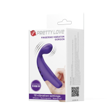 Pretty Love Gorgon Fingering Vibrator Black maszturbátor
