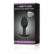 Pretty Love Heavy Balls Silicone Butt Plug 1 műpénisz, dildó