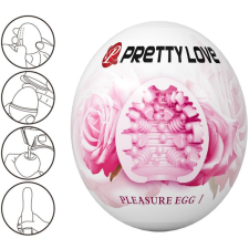  Pretty Love - prémium férfi maszturbáló tojás rózsaszín maszturbátor