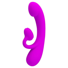 Pretty Love PRETTY LOVE - ŐSZINTE VIBRÁTOR ÉS CSIKLÓIZGATÓ LILA SZILIKON vibrátorok